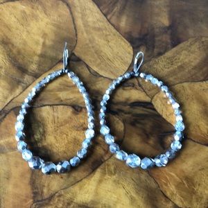 Sparkly bead earrings